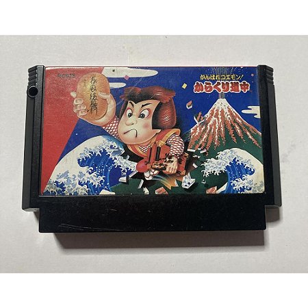 Ganbare Goemon Karakuri Dochu, Famicom Nintendinho Nes JP Original (Usado)