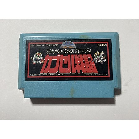 Sd Gundam World: Gachapon Senshi 2, Famicom Nintendinho Nes JP Original (Usado)