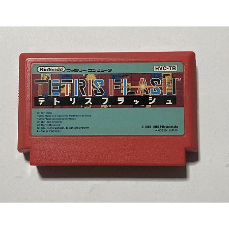 Tetris Flash, Famicom Nintendinho Nes JP Original (Usado)