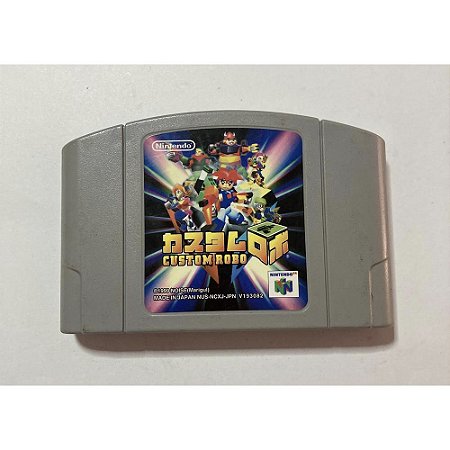 CUSTOM ROBO , Nintendo 64, JP, Original (Usado)