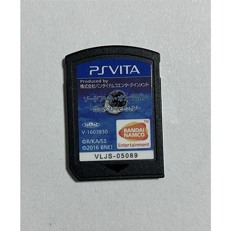 Sword Art Online Hollow Realization, SOMENTE O JOGO, PS Vita Japonês Original - Usado
