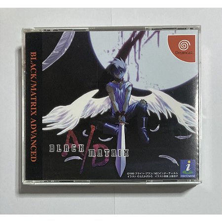 Black Matrix Advanced, Dreamcast Japonês Original (Mídia Física) - Usado