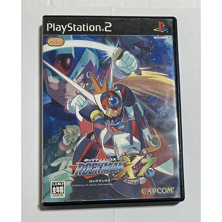 Rockman X7, PS2 Japonês Original (Mídia Física) - Usado