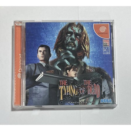 The Typing Of The Dead, Dreamcast Japonês Original (Mídia Física) - Usado