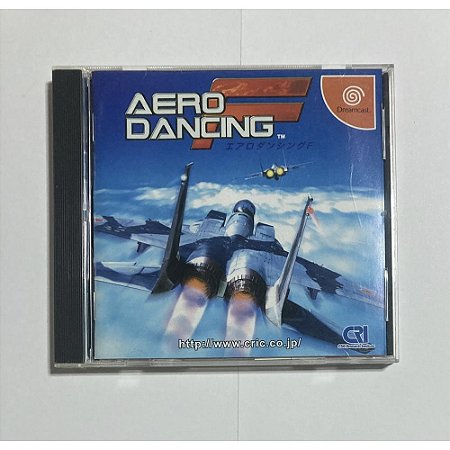 Aero Dancing F, Dreamcast Japonês Original (Mídia Física) - Usado