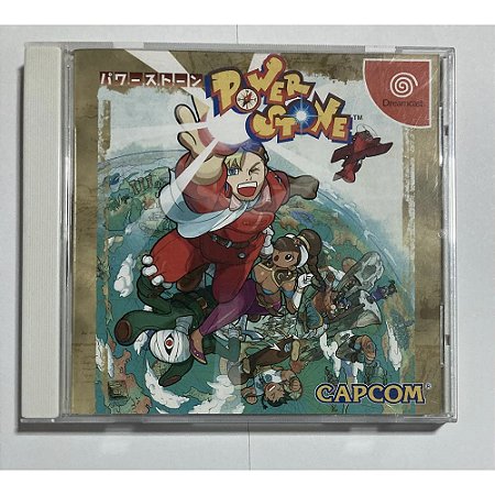 Power Stone, Dreamcast Japonês Original (Mídia Física) - Usado