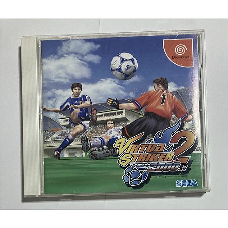 Virtua Striker 2 Ver 2000, Dreamcast Japonês Original (Mídia Física) - Usado