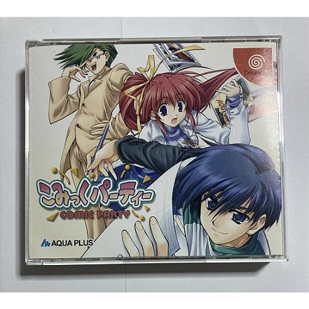 Comic Party, Dreamcast Japonês Original (Mídia Física) - Usado