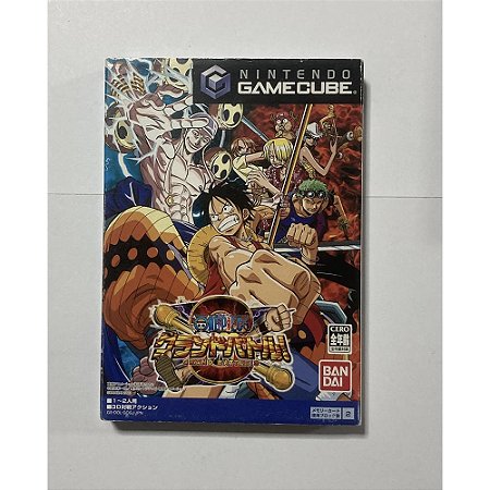 One Piece Grand Battle 3, Gamecube Japonês Original (Mídia Física) - Usado