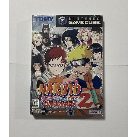 Naruto Clash Of Ninja 2, Gamecube Japonês Original (Mídia Física) - Usado