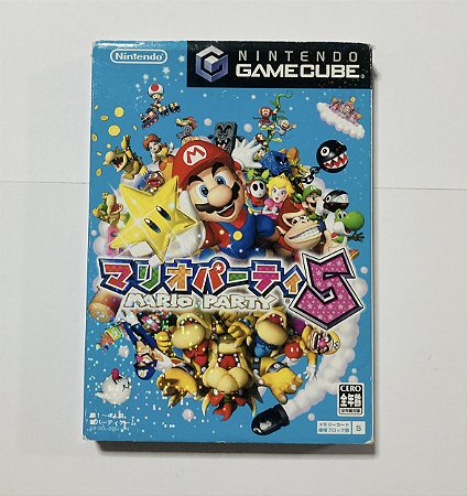 Mario Party 5, Gamecube Japonês Original (Mídia Física) - Usado