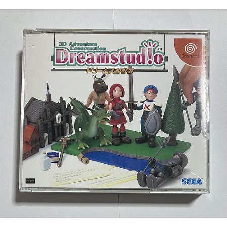 Dream Studio, Dreamcast Japonês Original (Mídia Física) - Usado