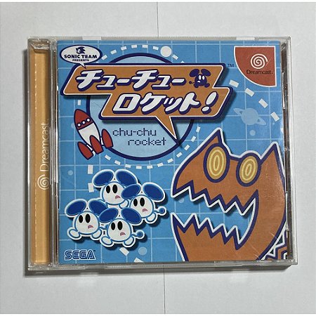 Chu-chu Rocket , Dreamcast Japonês Original (Mídia Física) - Usado