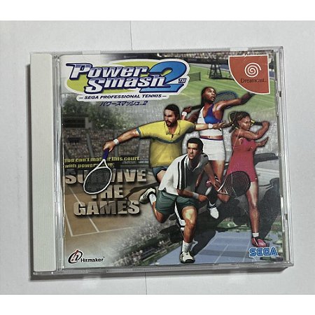 Power Smash 2, Dreamcast Japonês Original (Mídia Física) - Usado