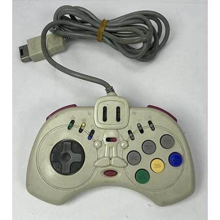 Controle para Sega Saturno, Edição Bomberman (Usado)
