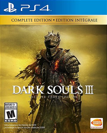 Dark Souls 3 The Fire Fades Edition - PS4 (Mídia Física) - Novo, Lacrado