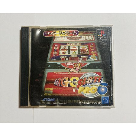 Slot! Pro 6: Hyper Juggler V, Original PS1 JP (Usado)