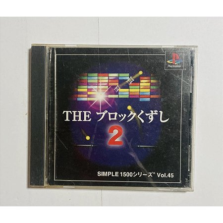 The Block Kuzushi 2, Original PS1 JP (Usado)