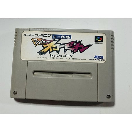 Shining Scorpion Lets & go, Super Famicom Original (Usado)