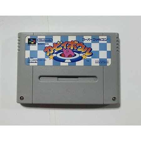 Kirby Bowl Kirby's Dream Course, Super Famicom Original (Usado)