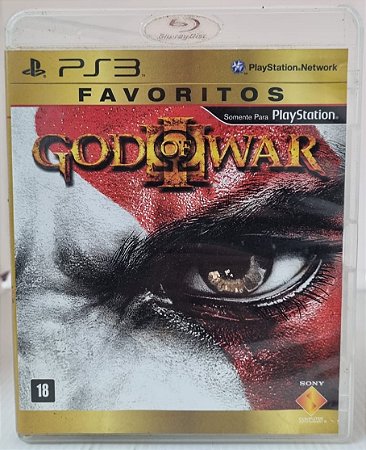 God Of War 3 (Favoritos) - PS3 (Mídia Física) - USADO