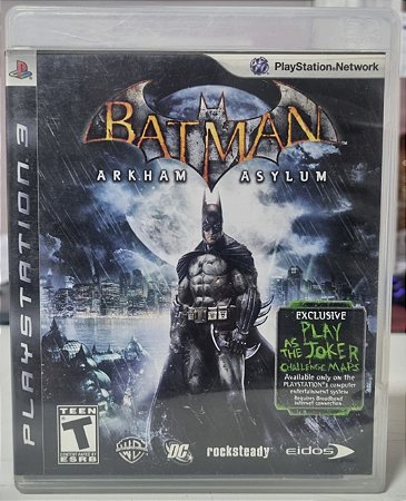 Batman Arkham Asylum - PS3 (Mídia Física) - USADO