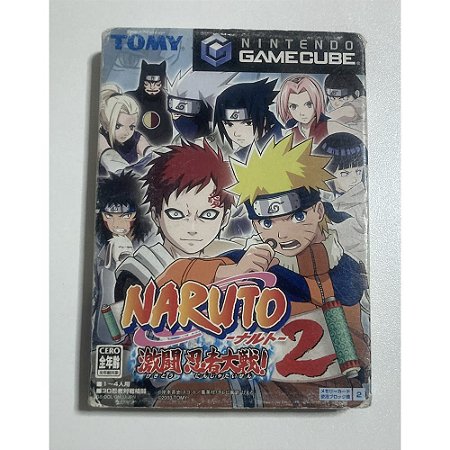 Naruto Clash Of Ninja 2, Gamecube Japonês Original (Mídia Física) - Usado
