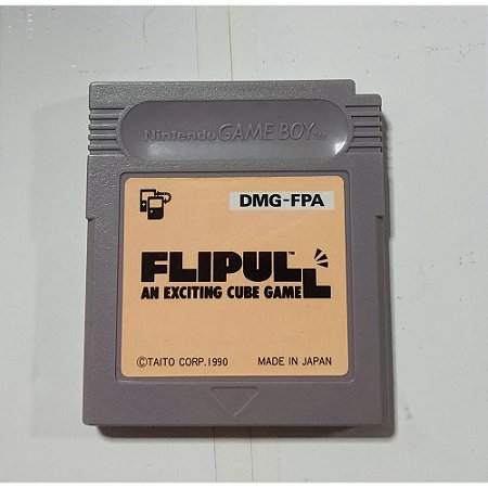 Flipull: An Exciting Cube Game, Game Boy Original JP (Usado)