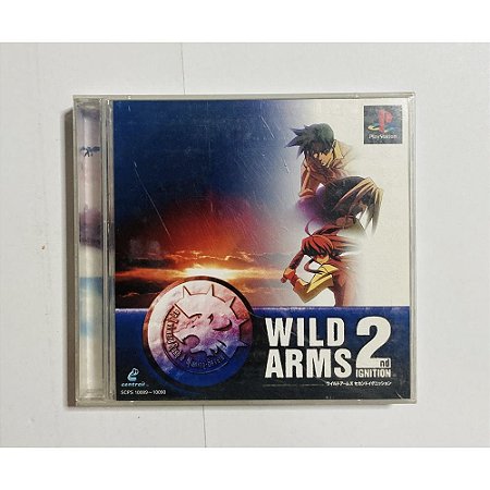 Wild Arms 2, PS1 Japonês Original (Mídia Física) - Usado
