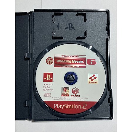 Winning Eleven 6, Sem Capa, PS2 Japonês Original (Mídia Física) - Usado