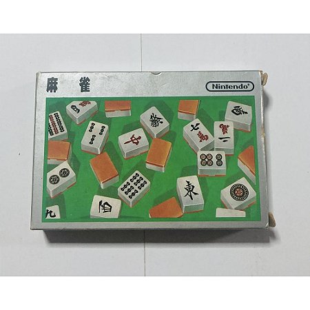 Mahjong, Famicom Nintendinho Nes JP, Na Caixa, Original (Usado)