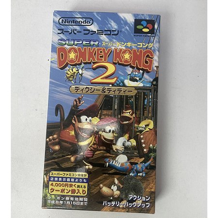 Donkey Kong Country 2, Super Famicom Original (Usado)