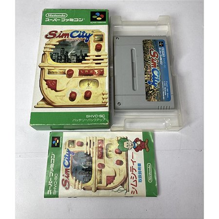 SIM CITY, Super Famicom Original (Usado)