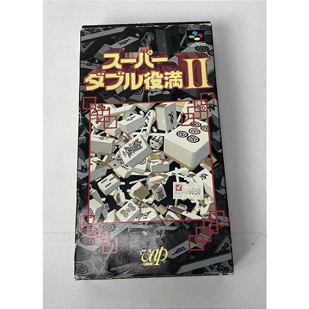 Super Double Yakuman II, Super Famicom Original (Usado)