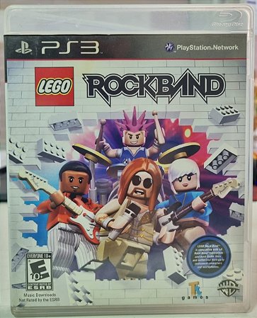 Lego Rock Band - PS3 (Mídia Física) - USADO