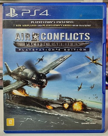 Air Conflicts Pacific Carriers - PS4 (Mídia Física) - USADO