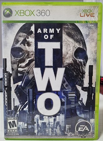 Army Of Two - Xbox 360 / Xbox One (Mídia Física) - USADO