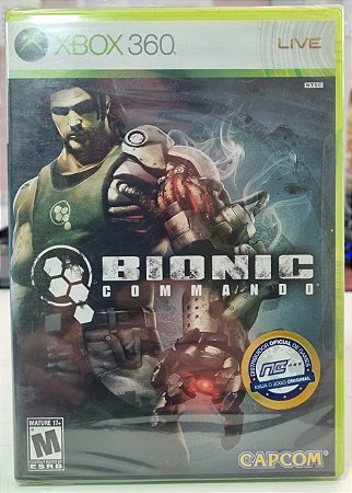 Bionic Commando - Xbox 360 (Mídia Física) - Novo, Lacrado