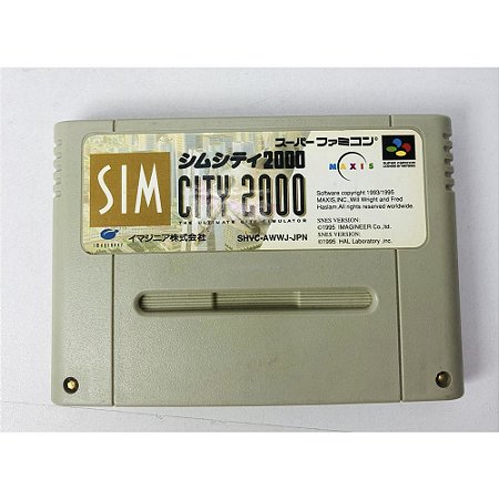 Sim City 2000, Super Famicom Original (Usado)