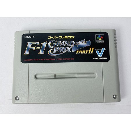 F1 Grand Prix: Part 2, Super Famicom Original (Usado)