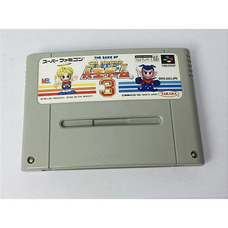 Super Jinsei Game 3 , Super Famicom Original (Usado)