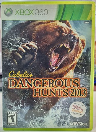 Cabela's Dangerous Hunts 2013 - Xbox 360 / Xbox One (Mídia Física) - USADO