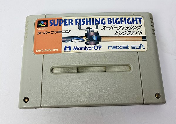 Super Fishing Big Fight, Super Famicon, JP, Original (Usado)