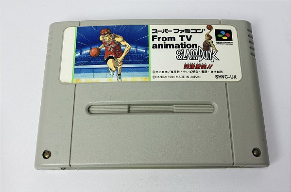 From TV Animation Slam Dunk , Super Famicon, JP, Original (Usado)