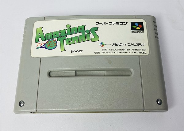 Amazing Tennis, Super Famicon, JP, Original (Usado)