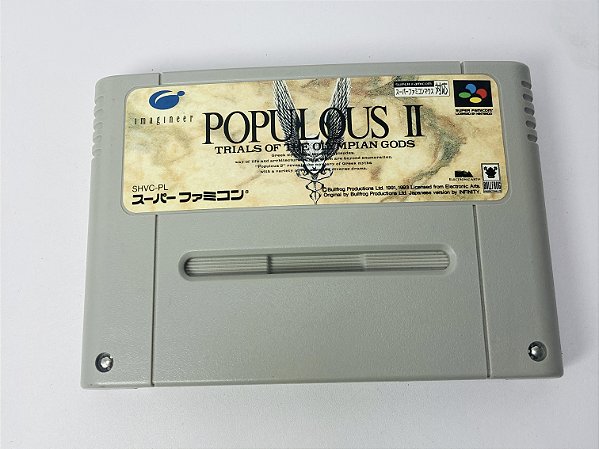 Populous 2, Super Famicon, JP, Original (Usado)