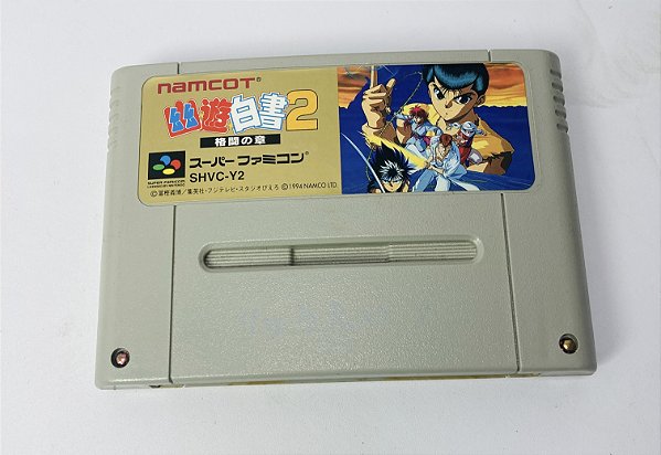 Yu Yu Hakusho 2, Super Famicon, JP, Original (Usado)