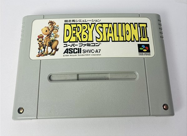 Derby Stallion 2, Super Famicon, JP, Original (Usado)