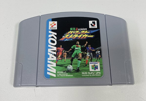 International Super Star Soccer J.league, Nintendo 64, JP, Original (Usado)