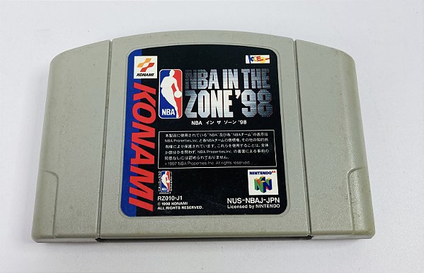 Nba In The Zone 98, Nintendo 64, JP, Original (Usado)